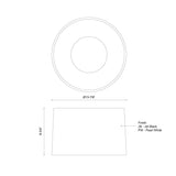 Kuzco Etta 12-in Flush Mount