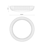 Alora Mood Merida 17-in Flush Mount