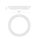 Alora Mood Merida 21-in Flush Mount