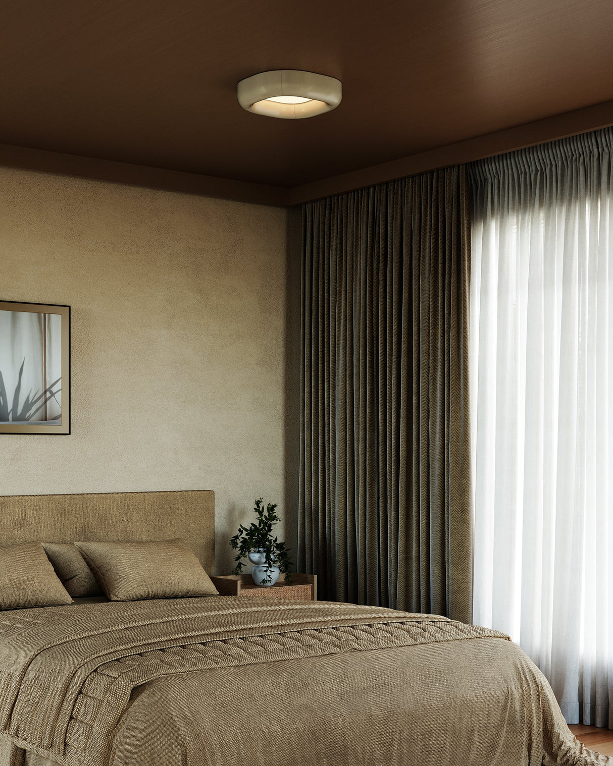Kuzco Folio 14-in Flush Mount