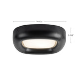 Kuzco Folio 14-in Flush Mount