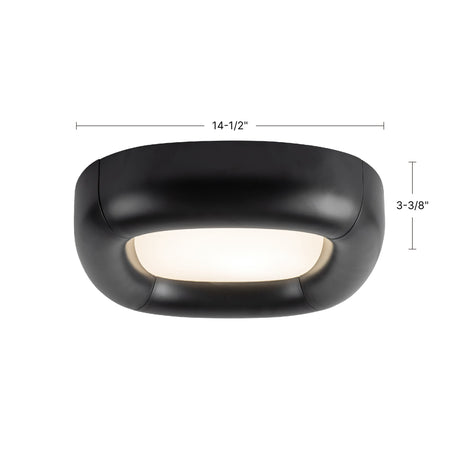 Kuzco Folio 14-in Flush Mount