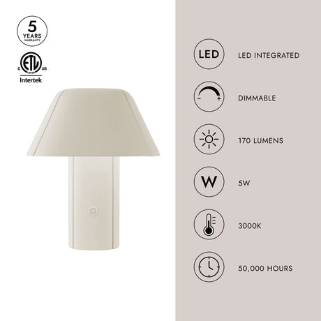 Kuzco Folio 9-in Table Lamp