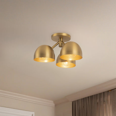 Kuzco Fosso 12-in Semi-Flush Mount