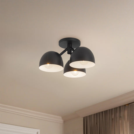 Kuzco Fosso 12-in Semi-Flush Mount