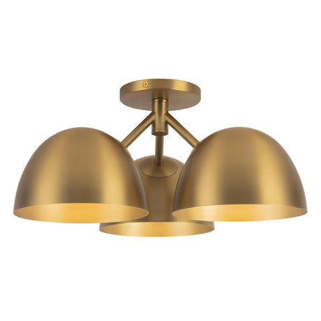 Kuzco Fosso 17-in Semi-Flush Mount