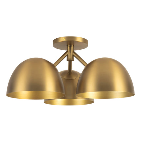 Kuzco Fosso 17-in Semi-Flush Mount