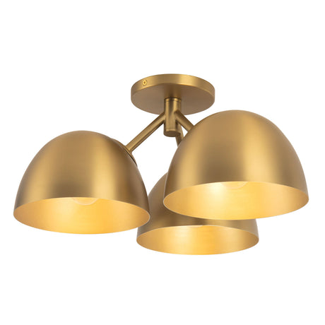 Kuzco Fosso 17-in Semi-Flush Mount