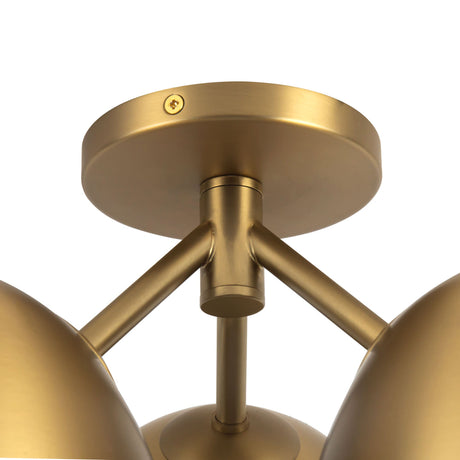 Kuzco Fosso 17-in Semi-Flush Mount