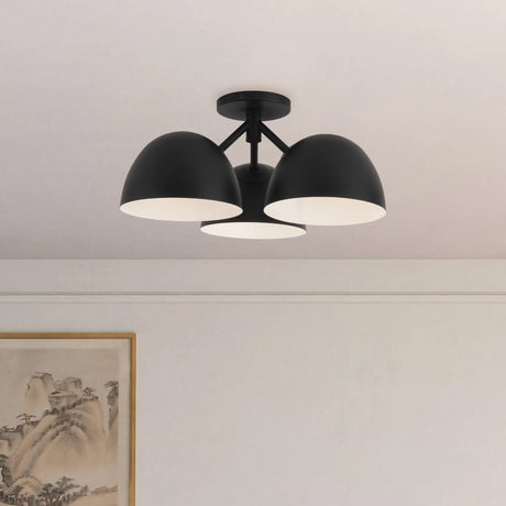 Kuzco Fosso 17-in Semi-Flush Mount