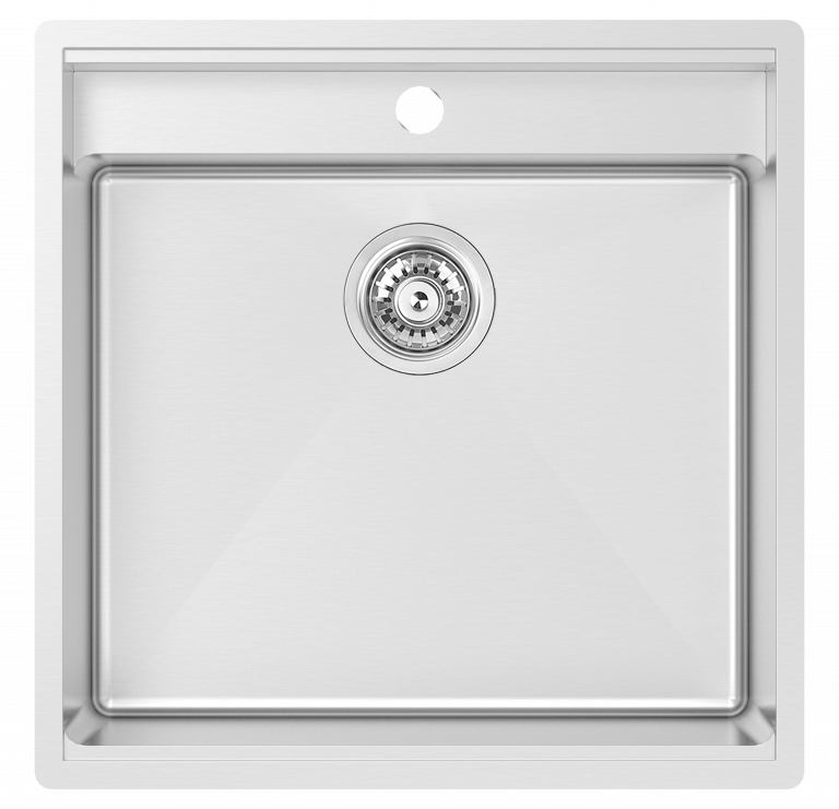 Alfresco Outdoor 21" DM Single SUS316 Sink & Tap Kit (Inc. Covers & Fold Down Tap)
