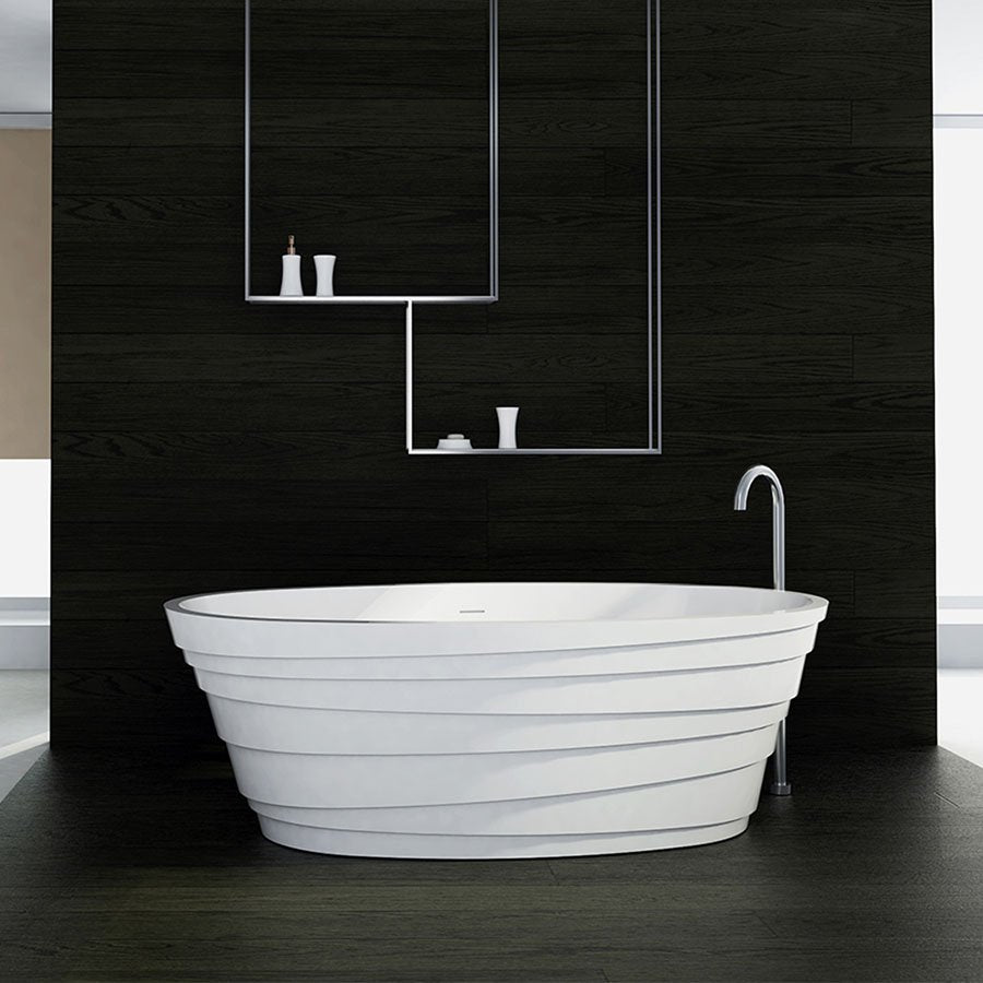 Chantilly Freestanding Solid Stone Bath 71“