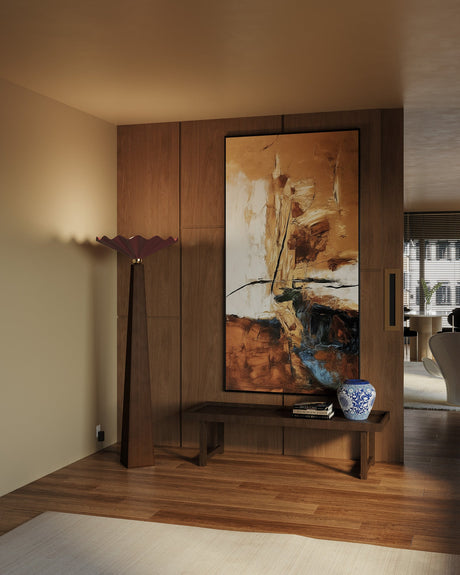 Alora Furrow 64-in Floor Lamp