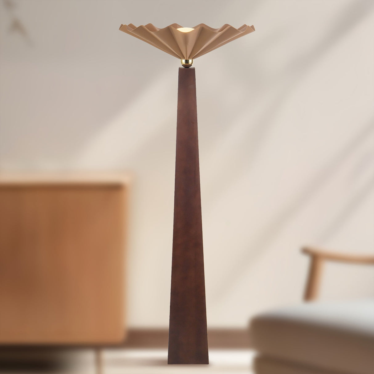 Alora Furrow 64-in Floor Lamp