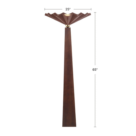 Alora Furrow 64-in Floor Lamp