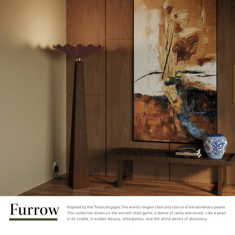 Alora Furrow 64-in Floor Lamp