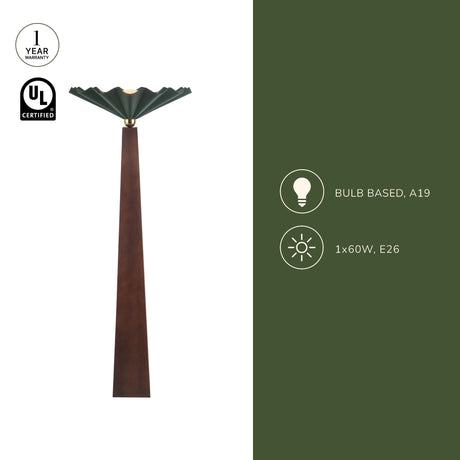 Alora Furrow 64-in Floor Lamp