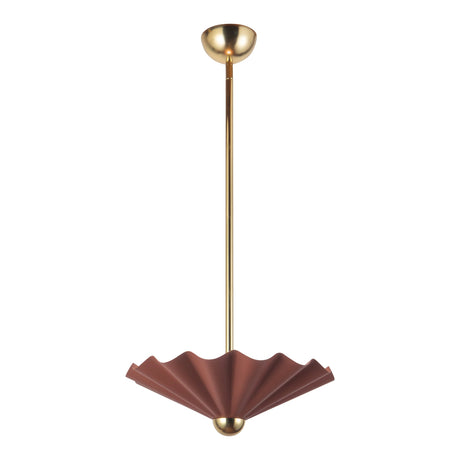 Alora Furrow 16-in Pendant