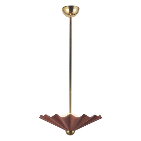 Alora Furrow 16-in Pendant