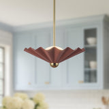 Alora Furrow 16-in Pendant