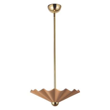 Alora Furrow 16-in Pendant