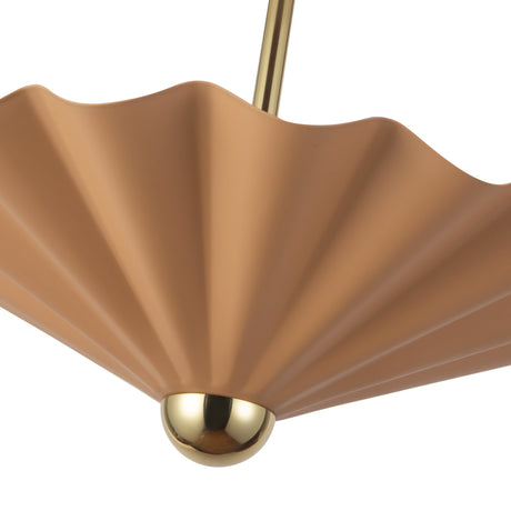Alora Furrow 16-in Pendant