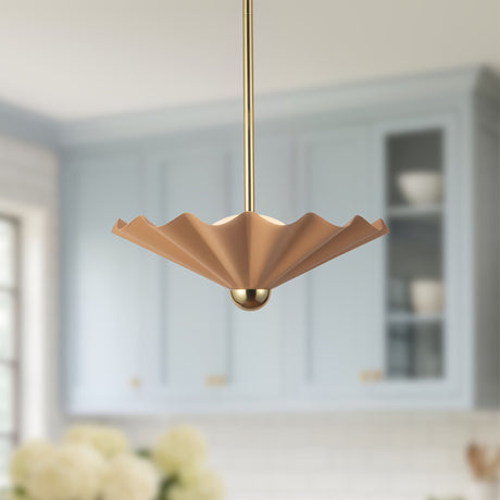 Alora Furrow 16-in Pendant