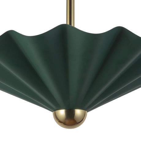 Alora Furrow 16-in Pendant