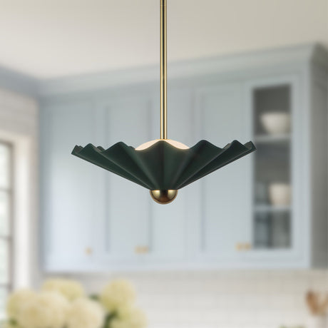 Alora Furrow 16-in Pendant