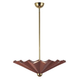 Alora Furrow 25-in Pendant