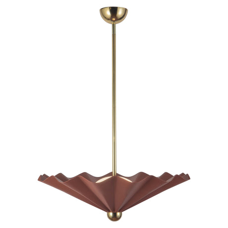 Alora Furrow 25-in Pendant