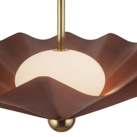 Alora Furrow 25-in Pendant