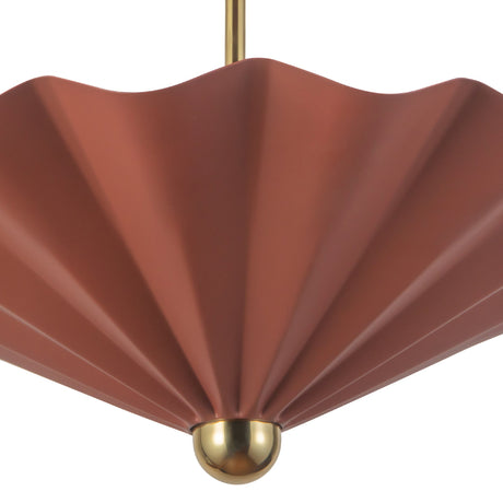 Alora Furrow 25-in Pendant
