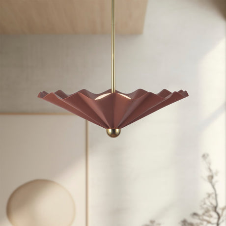Alora Furrow 25-in Pendant