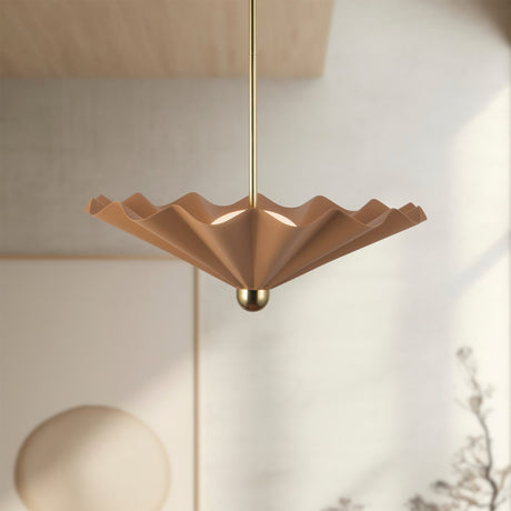 Alora Furrow 25-in Pendant