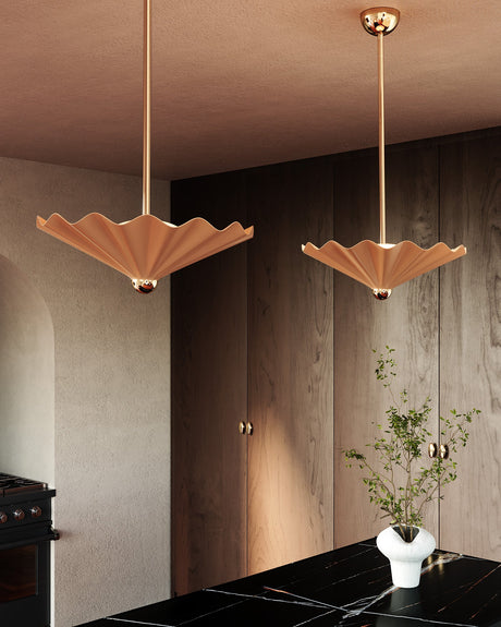 Alora Furrow 25-in Pendant