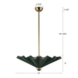 Alora Furrow 25-in Pendant