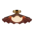 Alora Furrow 16-in Semi-Flush Mount
