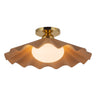 Alora Furrow 16-in Semi-Flush Mount
