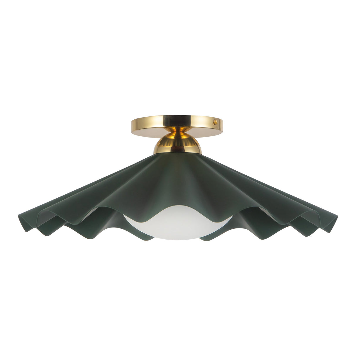 Alora Furrow 16-in Semi-Flush Mount