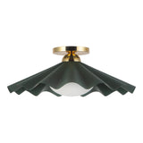 Alora Furrow 16-in Semi-Flush Mount
