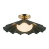 Alora Furrow 16-in Semi-Flush Mount