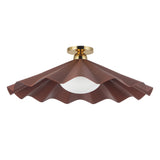 Alora Furrow 25-in Semi-Flush Mount