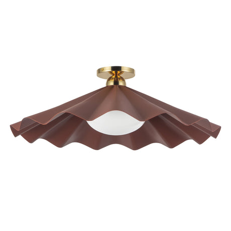 Alora Furrow 25-in Semi-Flush Mount