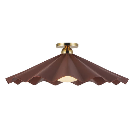 Alora Furrow 25-in Semi-Flush Mount