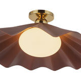Alora Furrow 25-in Semi-Flush Mount