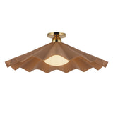Alora Furrow 25-in Semi-Flush Mount
