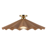 Alora Furrow 25-in Semi-Flush Mount