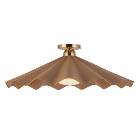 Alora Furrow 25-in Semi-Flush Mount