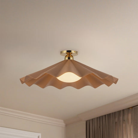 Alora Furrow 25-in Semi-Flush Mount